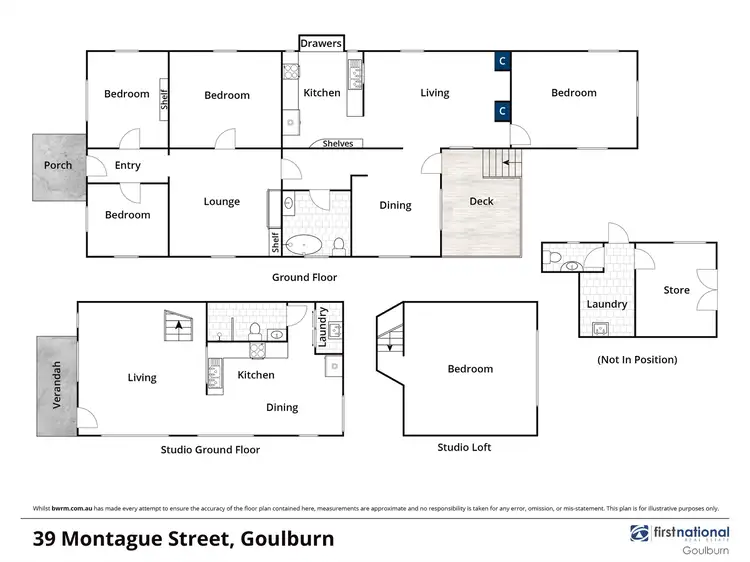 Floorplan of Homely house listing, 39 & 1/39 Montague Street, Goulburn NSW 2580
