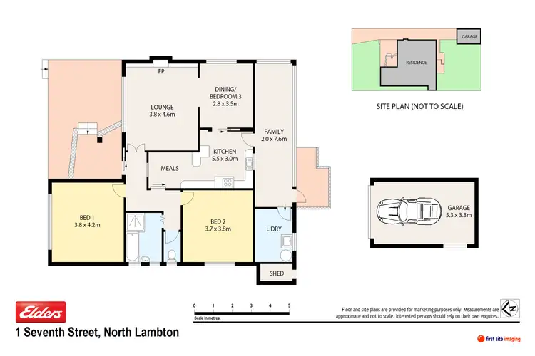 Floorplan of Homely house listing, 1 Seventh Street, North Lambton NSW 2299