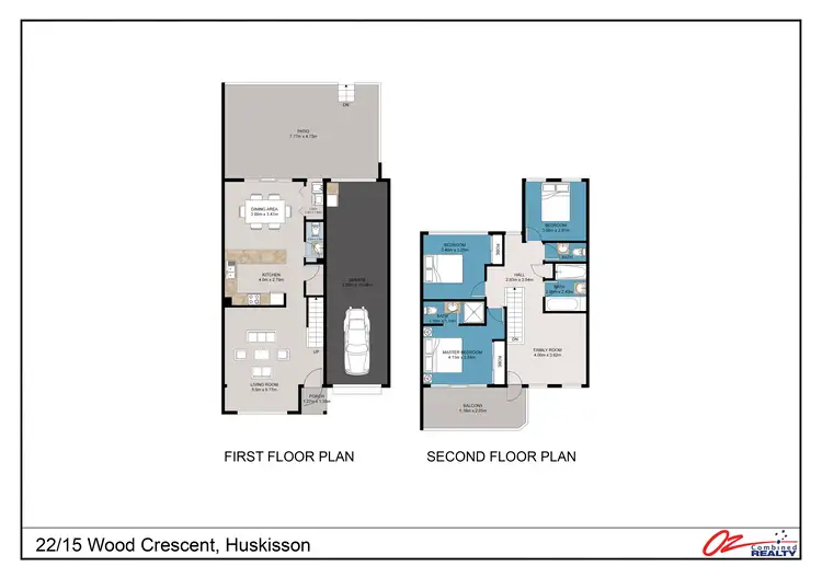 Floorplan of Homely townhouse listing, 22/15 Wood Crescent, Huskisson NSW 2540
