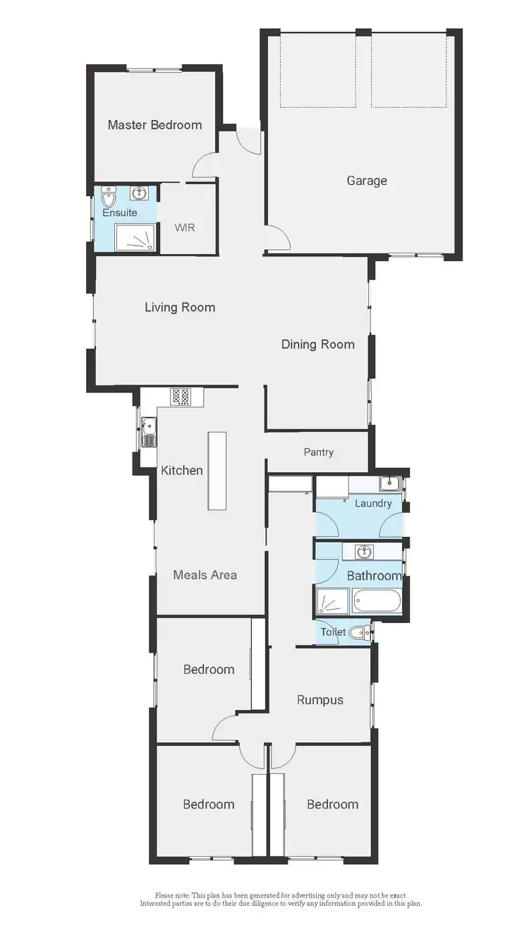 Floorplan of Homely house listing, 8 Watt Place, Lavington NSW 2641