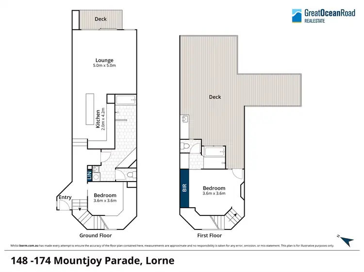 Floorplan of Homely apartment listing, F326/148-174 Mountjoy Parade, Lorne VIC 3232