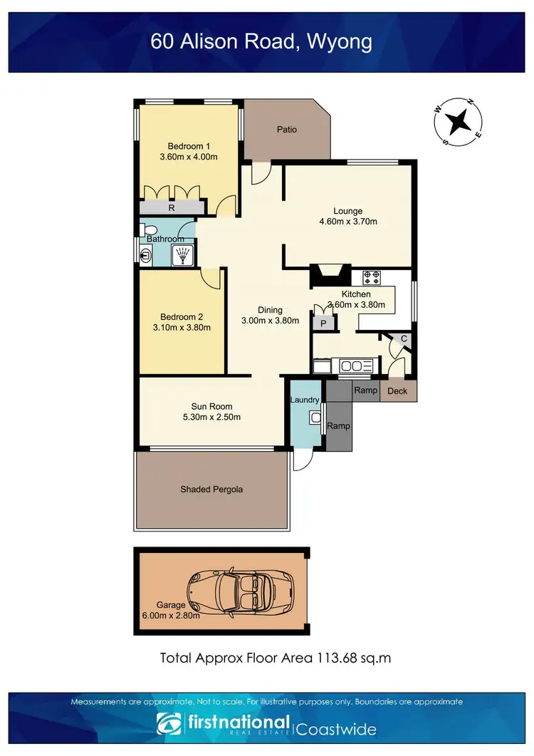 Floorplan of Homely house listing, 60 Alison Road, Wyong NSW 2259