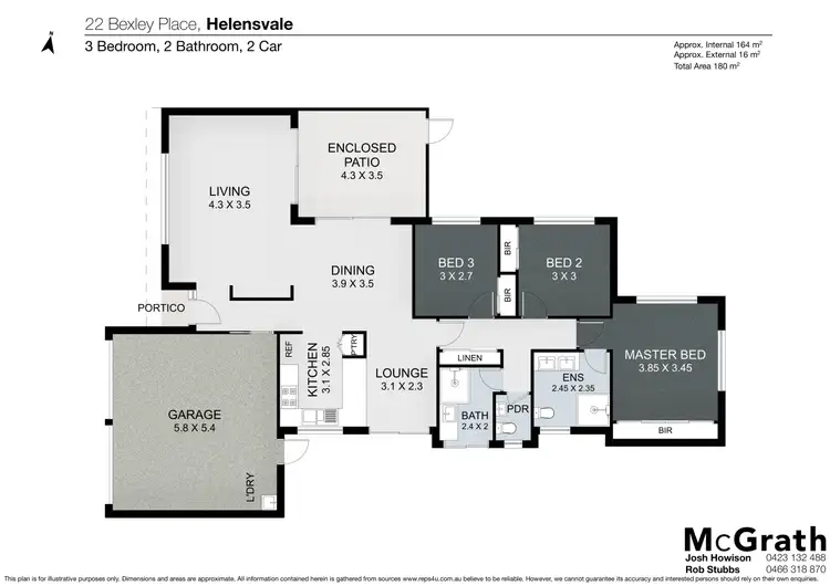 Floorplan of Homely house listing, 22 Bexley Place, Helensvale QLD 4212