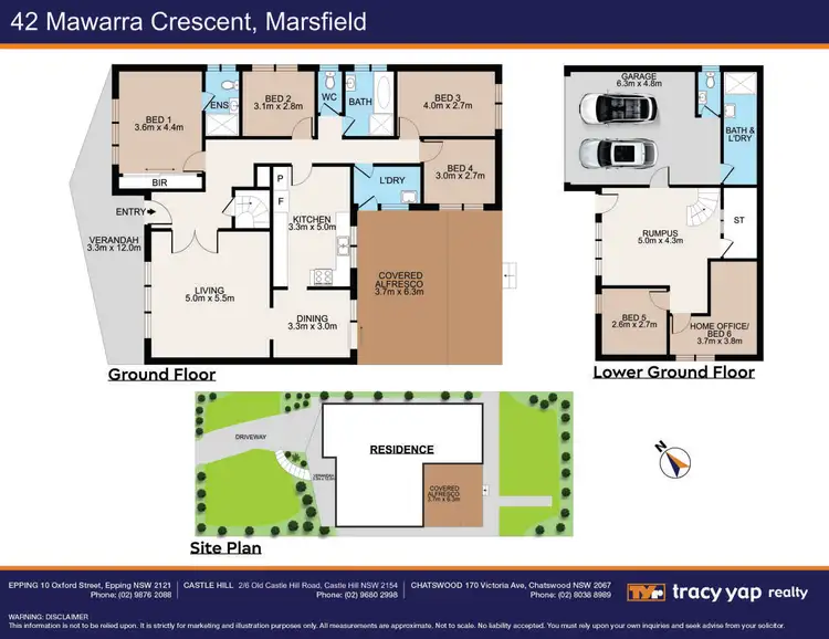 Floorplan of Homely house listing, 42 Mawarra Crescent, Marsfield NSW 2122