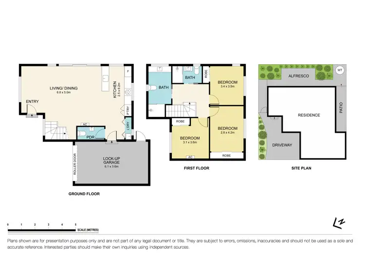 Floorplan of Homely townhouse listing, 5/500 Plenty Road, Preston VIC 3072