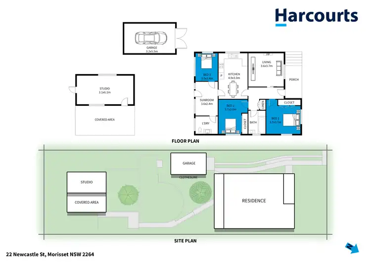 Floorplan of Homely house listing, 22 Newcastle Street, Morisset NSW 2264