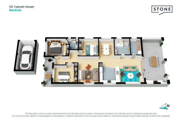 Floorplan of Homely house listing, 55 Tabrett Street, Banksia NSW 2216