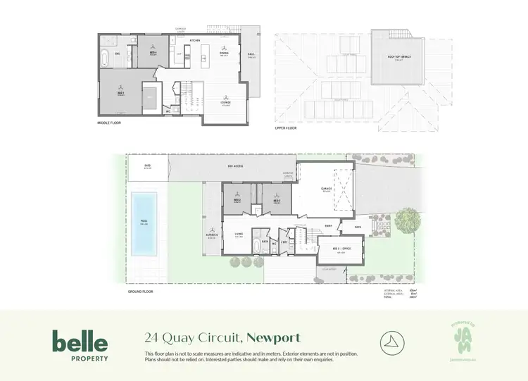 Floorplan of Homely house listing, 24 Quay Circuit, Newport QLD 4020