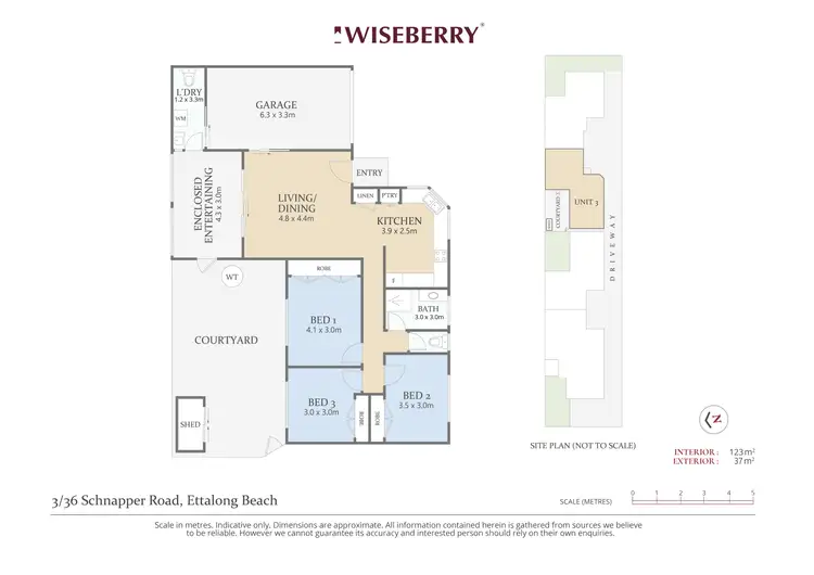 Floorplan of Homely villa listing, 3/36 Schnapper Road, Ettalong Beach NSW 2257