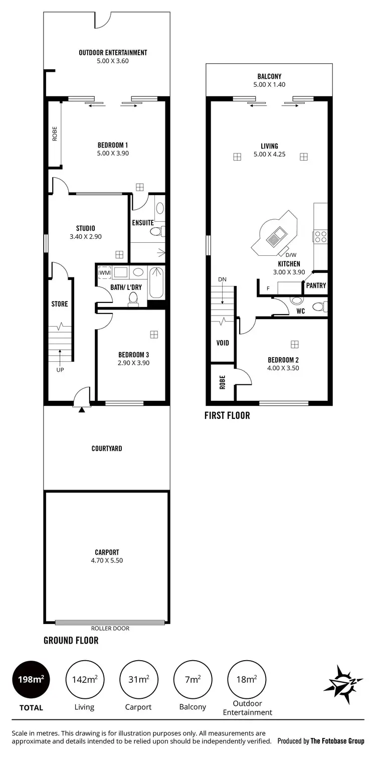 Floorplan of Homely house listing, 1/39 Windermere Crescent, Mawson Lakes SA 5095