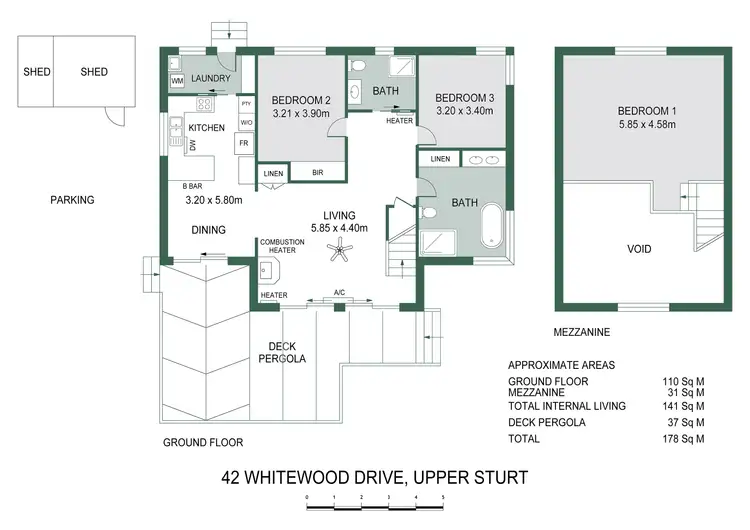 Floorplan of Homely house listing, 42 Whitewood Drive, Upper Sturt SA 5156