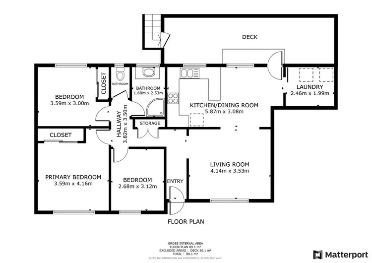 Floorplan of Homely house listing, 12 Anzac Place, Orange NSW 2800