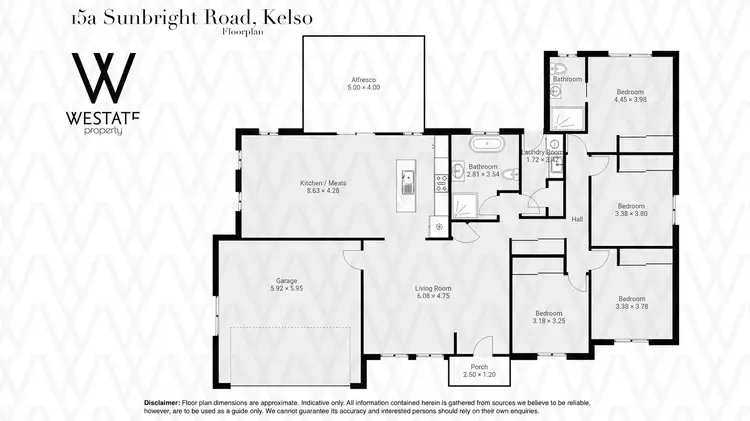 Floorplan of Homely house listing, 15A Sunbright Road, Kelso NSW 2795