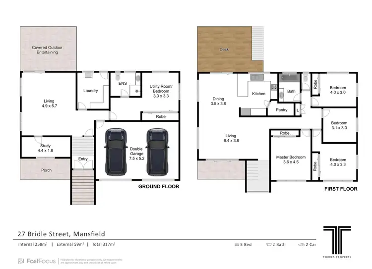 Floorplan of Homely house listing, 27 Bridle Street, Mansfield QLD 4122