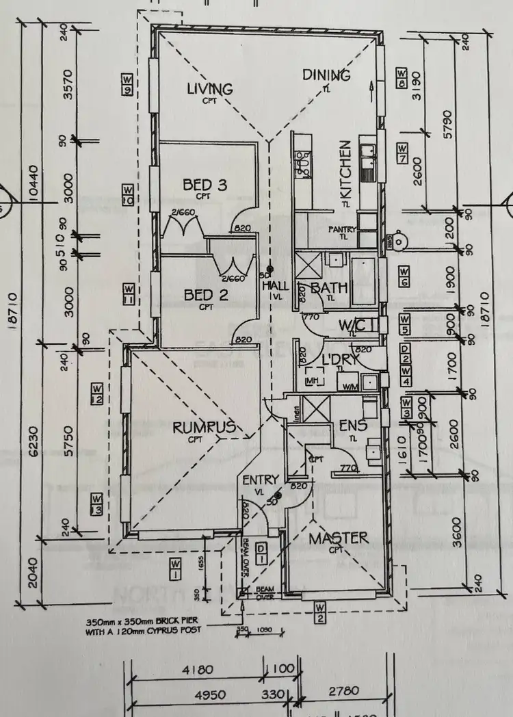 Floorplan of Homely house listing, 49 Ives Road, Lindenow South VIC 3875