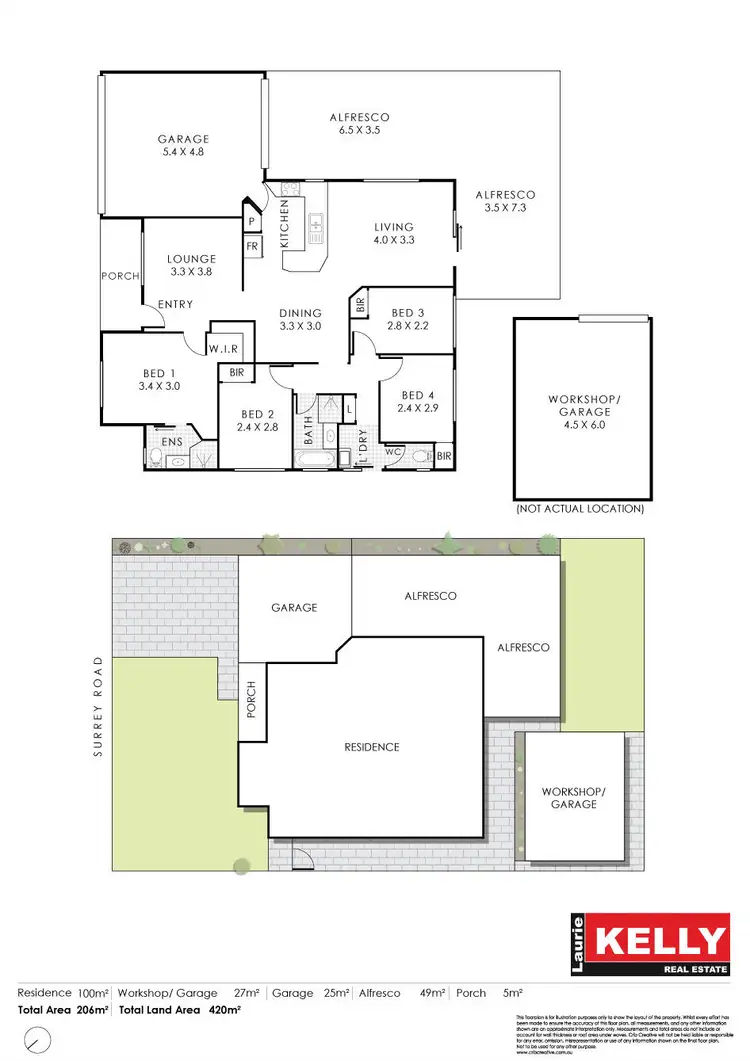 Floorplan of Homely house listing, Address available on request