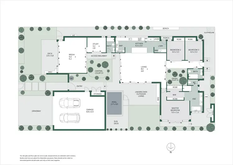 Floorplan of Homely house listing, 19 Second Avenue, Coolum Beach QLD 4573