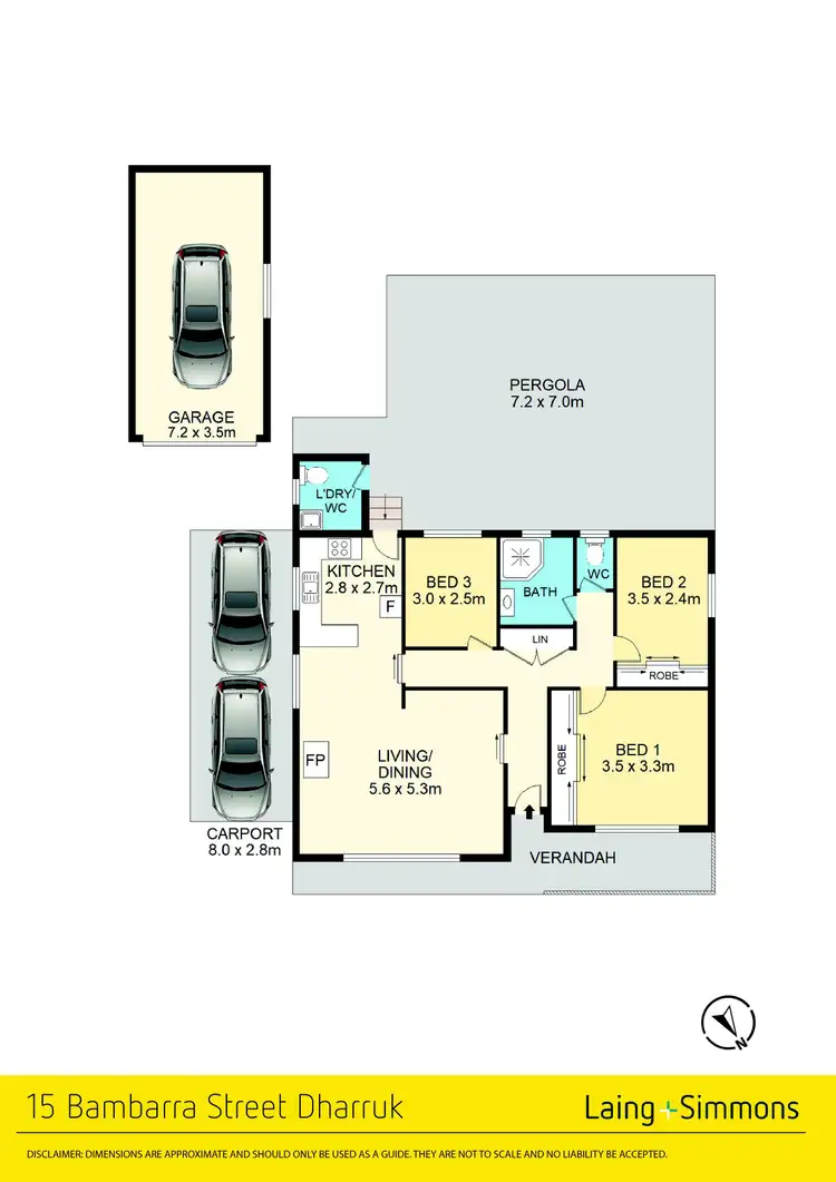 Floorplan of Homely house listing, 15 Bambara Street, Dharruk NSW 2770