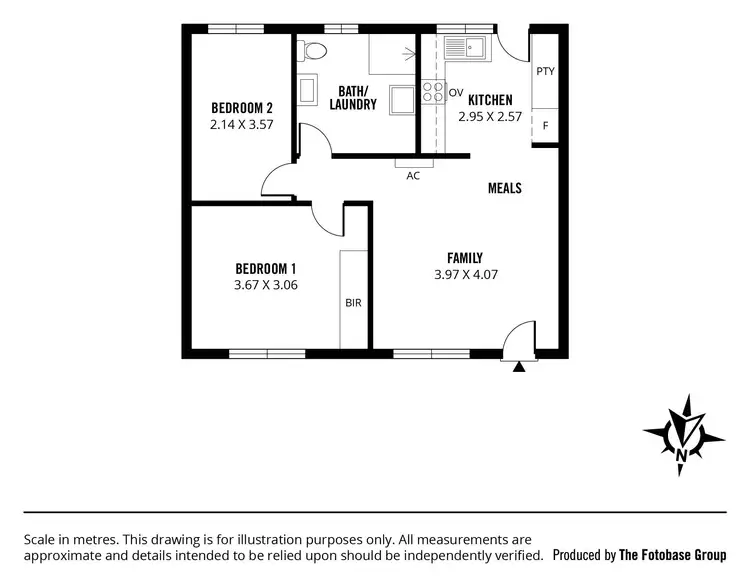 Floorplan of Homely unit listing, 2/33 Railway Terrace, Edwardstown SA 5039