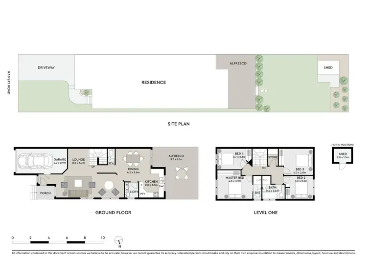 Floorplan of Homely semi-detached listing, 66 Ramsay Road, Panania NSW 2213