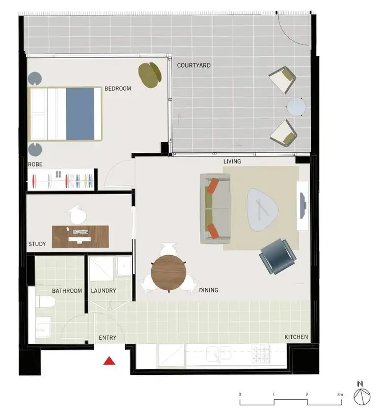 Floorplan of Homely apartment listing, 133/619-629 Gardeners Road, Mascot NSW 2020