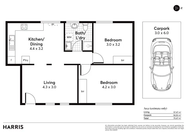 Floorplan of Homely unit listing, 10/23 Moseley Street, Glenelg SA 5045