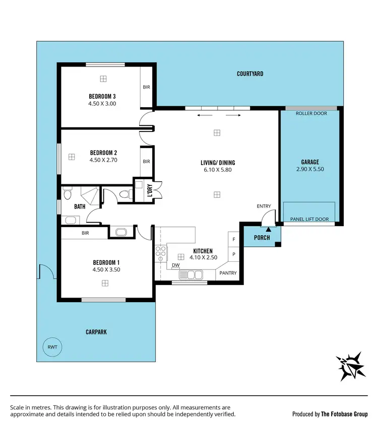 Floorplan of Homely house listing, 3A Colton Avenue, Hove SA 5048