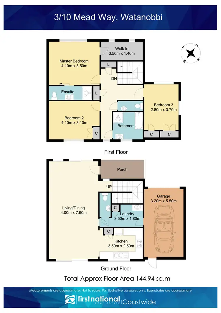 Floorplan of Homely townhouse listing, 3/10 Mead Way, Watanobbi NSW 2259