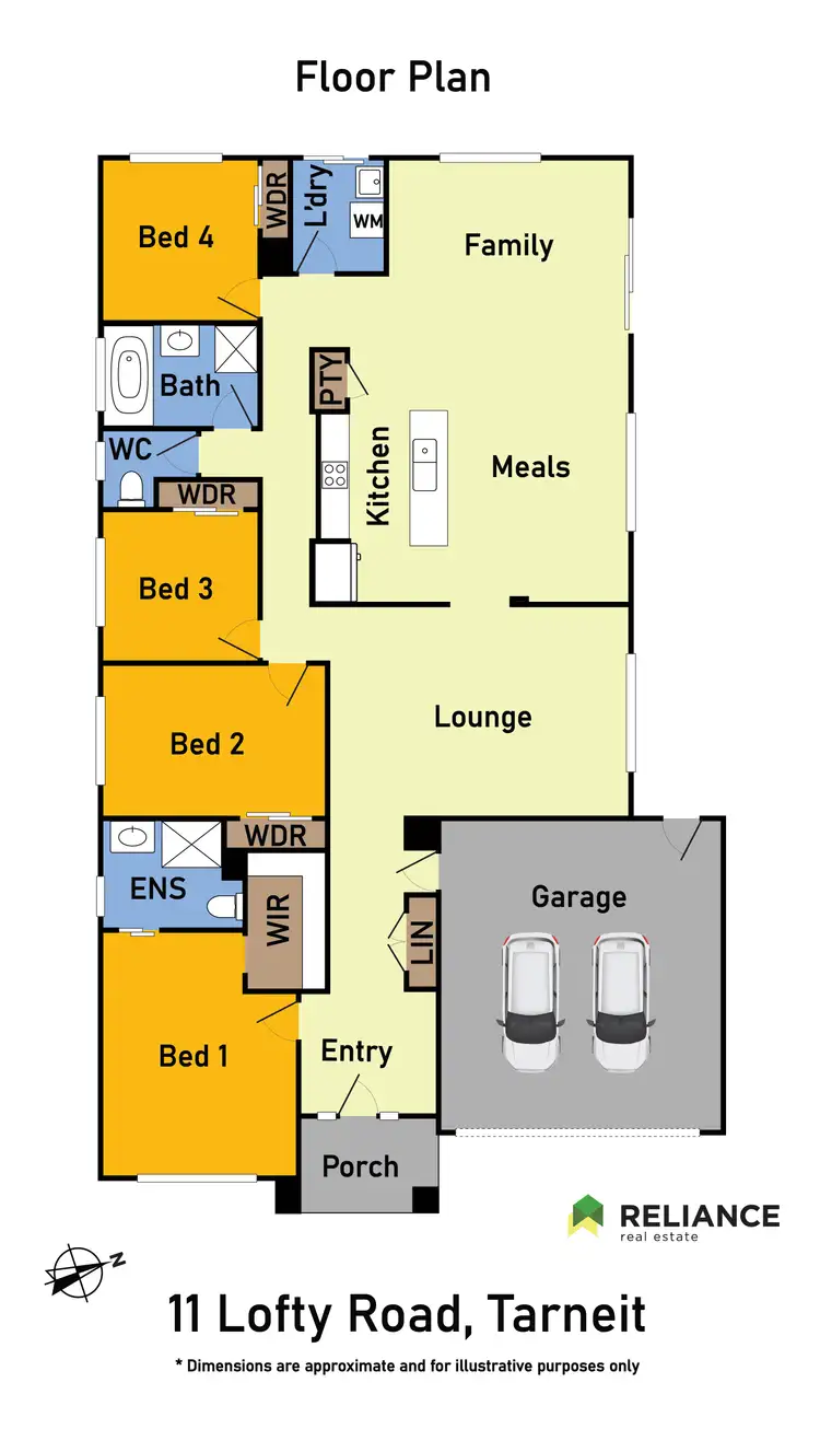 Floorplan of Homely house listing, 11 Lofty Road, Tarneit VIC 3029