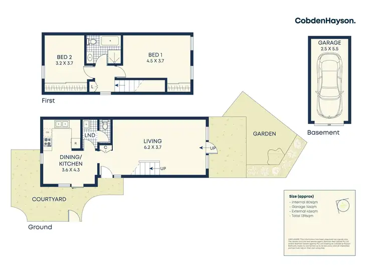 Floorplan of Homely house listing, 2/125 Darling Street, Balmain NSW 2041