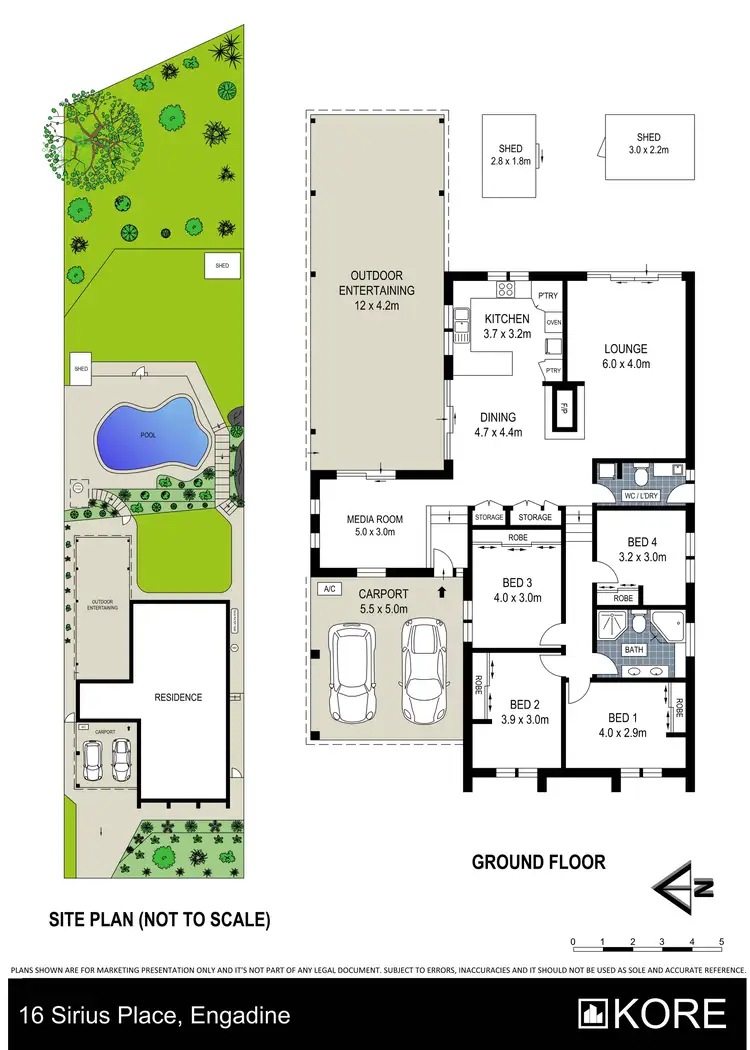 Floorplan of Homely house listing, 16 Sirius Place, Engadine NSW 2233