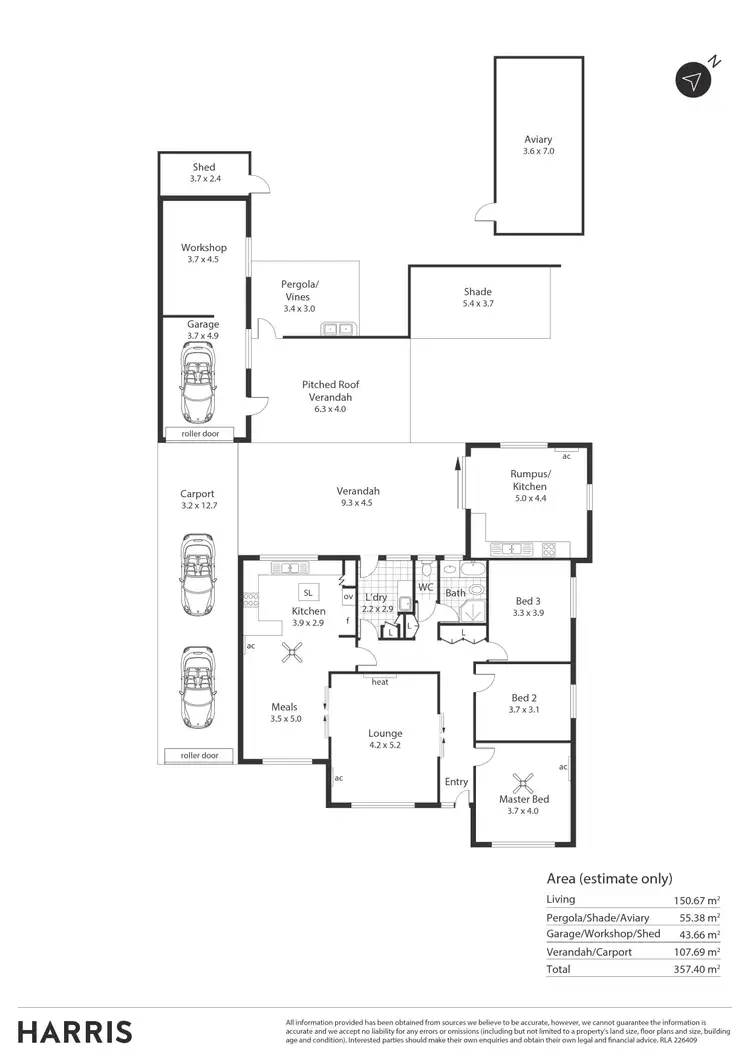 Floorplan of Homely house listing, 17 Clairville Road, Campbelltown SA 5074