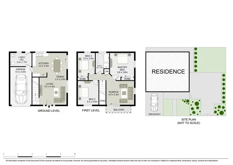 Floorplan of Homely semi-detached listing, 2/95 Clarence Street, Merrylands NSW 2160