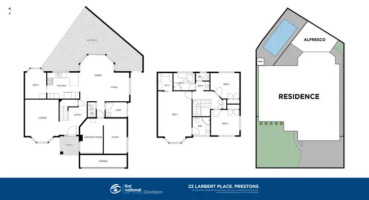 Floorplan of Homely house listing, 22 Larbert Place, Prestons NSW 2170
