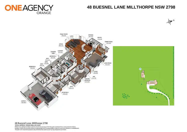 Floorplan of Homely house listing, 48 Buesnel Lane, Millthorpe NSW 2798