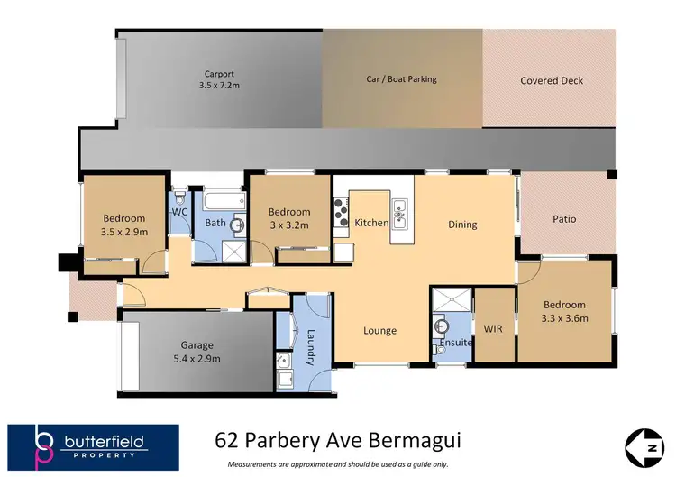 Floorplan of Homely house listing, 62 Parbery Ave Avenue, Bermagui NSW 2546