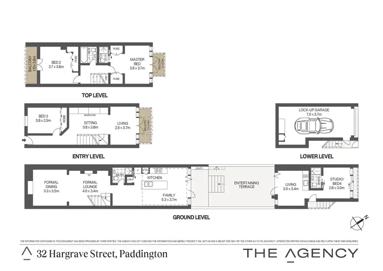 Floorplan of Homely house listing, 32 Hargrave Street, Paddington NSW 2021