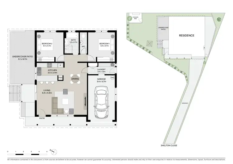 Floorplan of Homely house listing, 3 Shelton Close, Toormina NSW 2452
