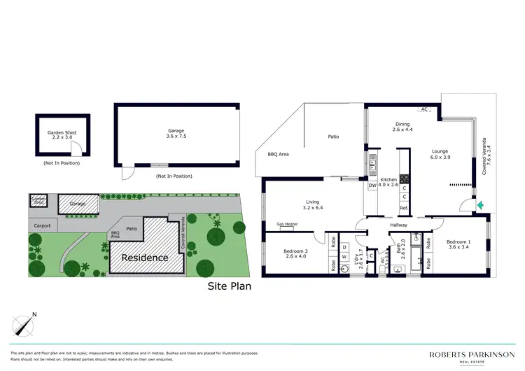 Floorplan of Homely house listing, 50 Arthur Street, Dromana VIC 3936