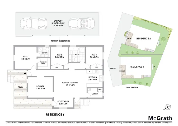 Floorplan of Homely house listing, 1/68 Parrot Tree Place, Bangalow NSW 2479