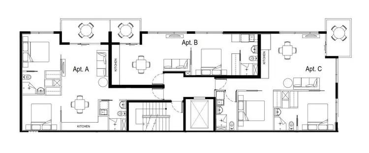 Floorplan of Homely apartment listing, 101/137 Carrington Street, Adelaide SA 5000