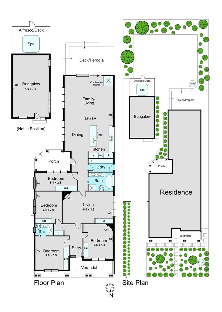 Floorplan of Homely house listing, 40 Dallas Avenue, Hughesdale VIC 3166