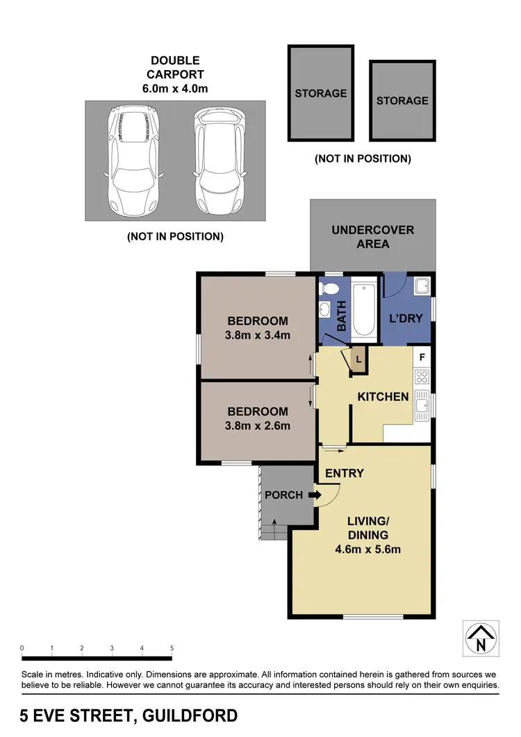 Floorplan of Homely house listing, 5 Eve Street, Guildford NSW 2161