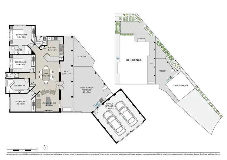 Floorplan of Homely semi-detached listing, 2/5 Vera Place, Ballina NSW 2478