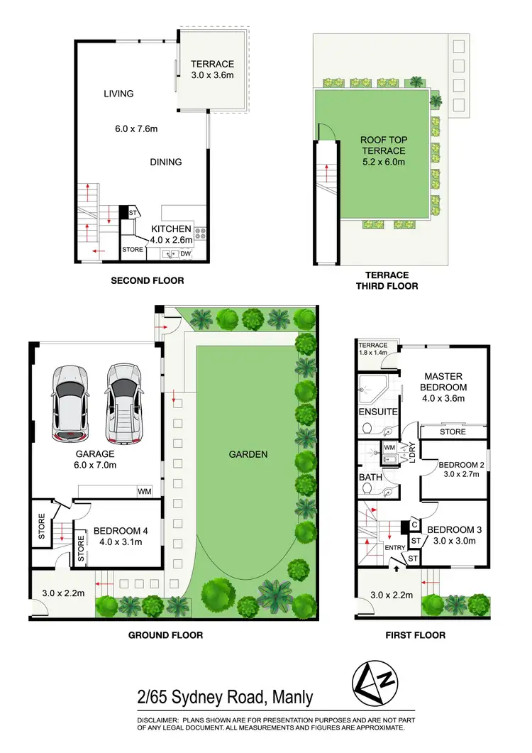 Floorplan of Homely house listing, 2/65 Sydney Road, Manly NSW 2095