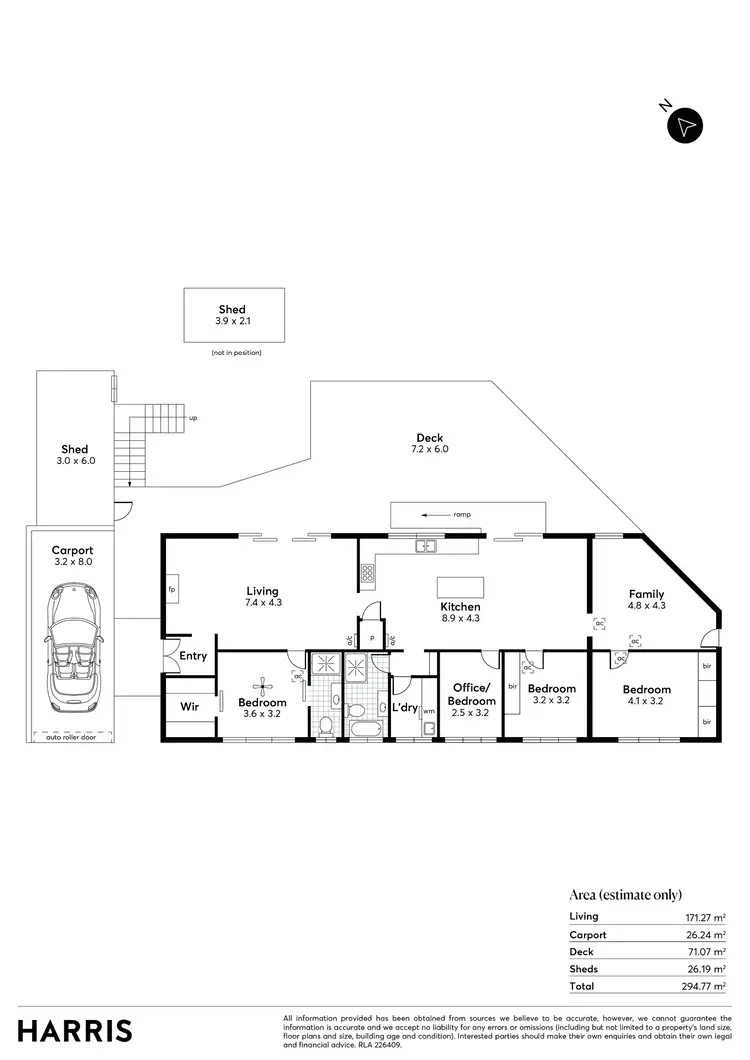 Floorplan of Homely house listing, 59 Glenloth Drive, Happy Valley SA 5159