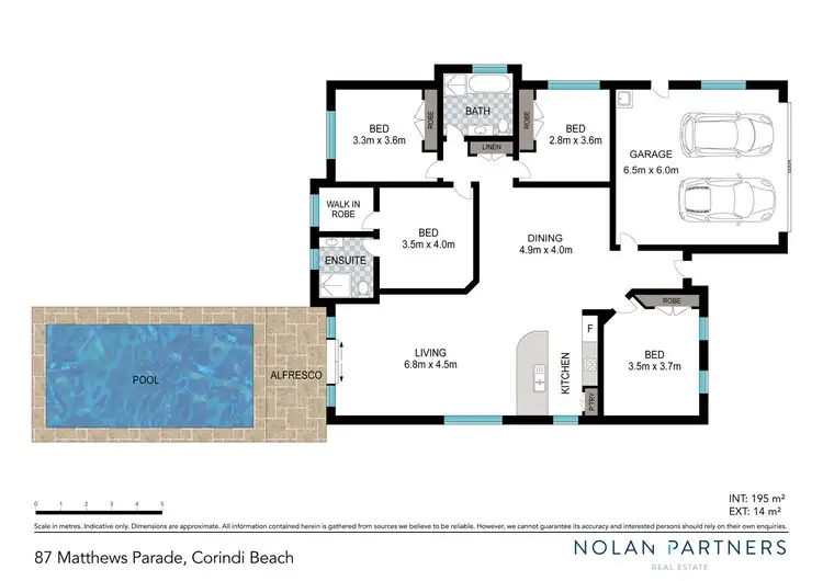 Floorplan of Homely house listing, 87 Matthews Parade, Corindi Beach NSW 2456