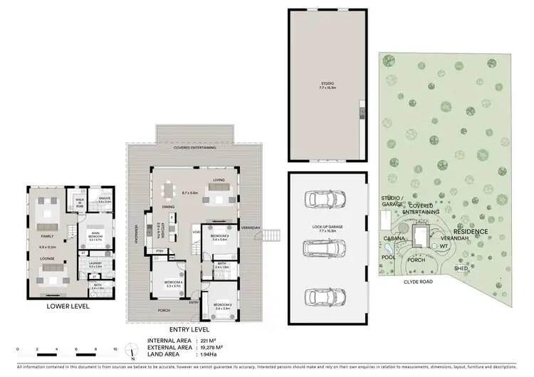 Floorplan of Homely rural property listing, 99 Clyde Road, Holgate NSW 2250