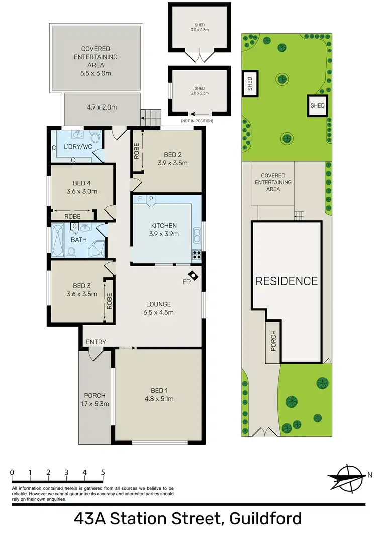 Floorplan of Homely house listing, 43A Station Street, Guildford NSW 2161
