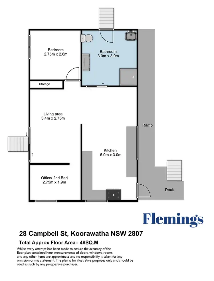 Floorplan of Homely house listing, 28 Campbell Street, Koorawatha NSW 2807